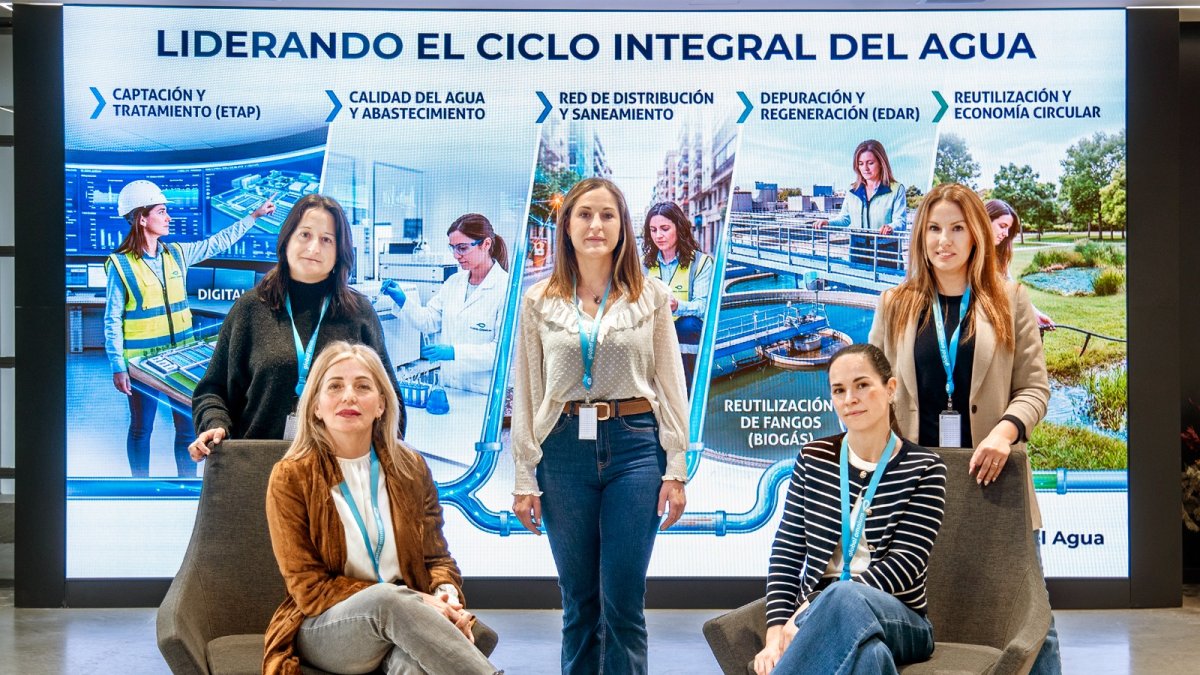 Cinco guardianas del agua de Global Omnium