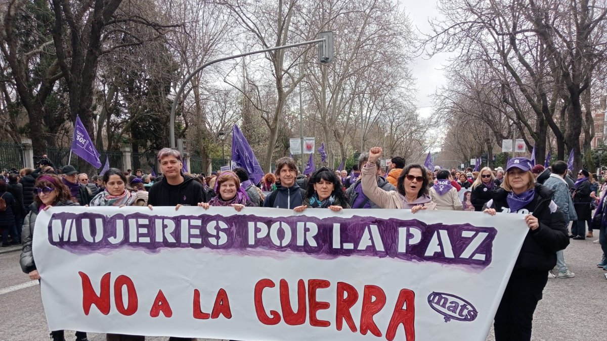 El sindicato MATS Madrid en su combo 8M y 