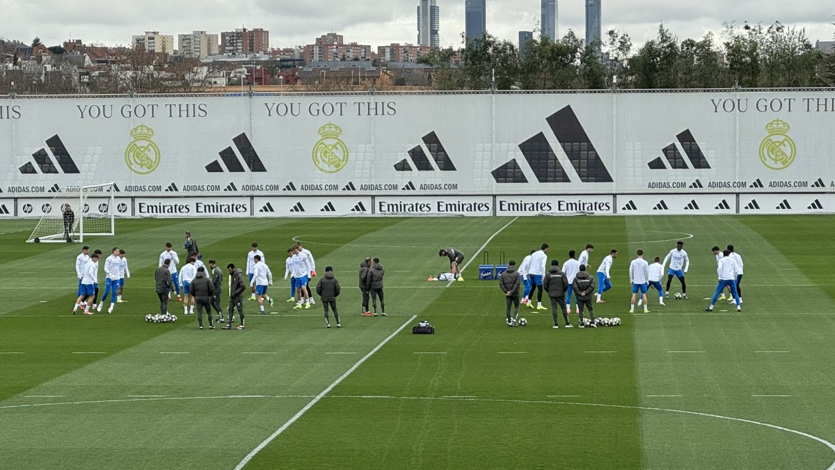 Ultima sesión para los de Arbeloa antes de recibir a Manchester City