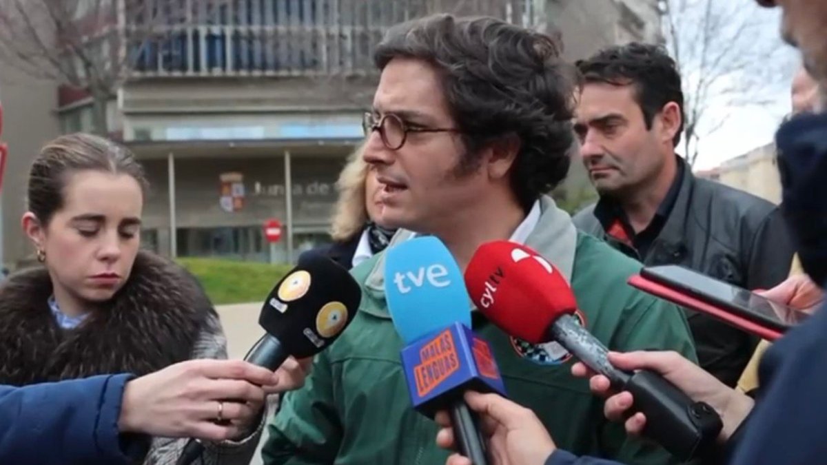 El secretario general de Vox en el Congreso de los Diputados, José María Figaredo