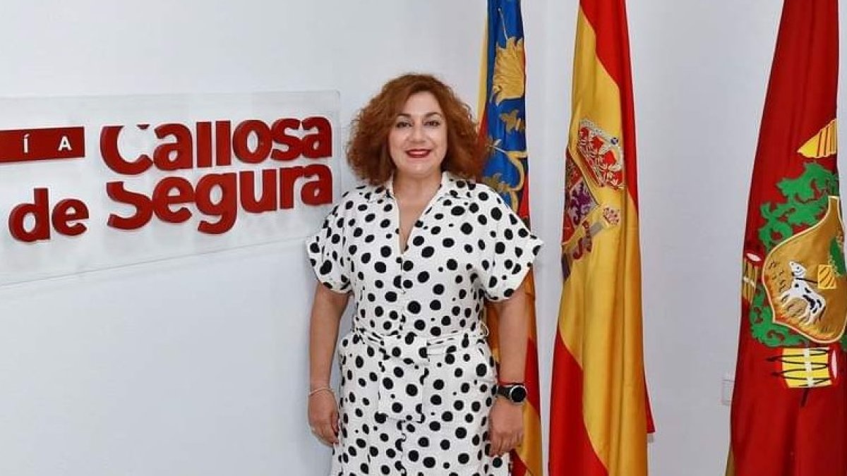 Amparo Serrano, alcaldesa socialista de Callosa de Segura.
