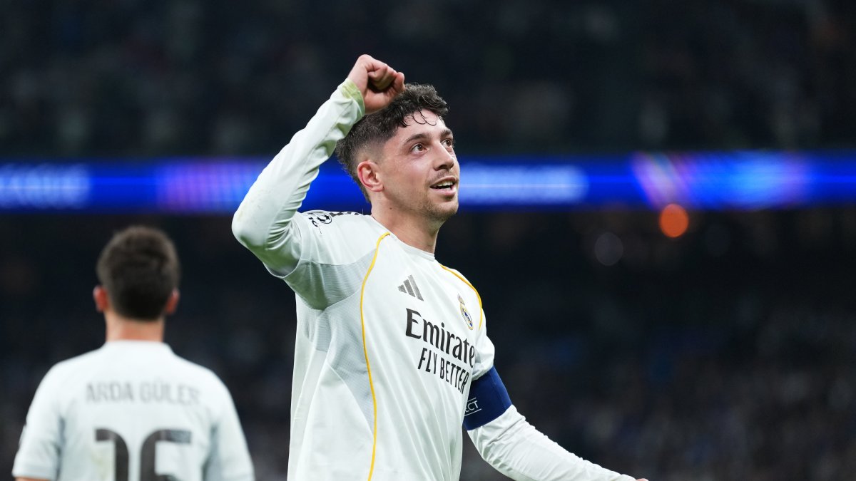 Valverde, MVP de la goleada madridista