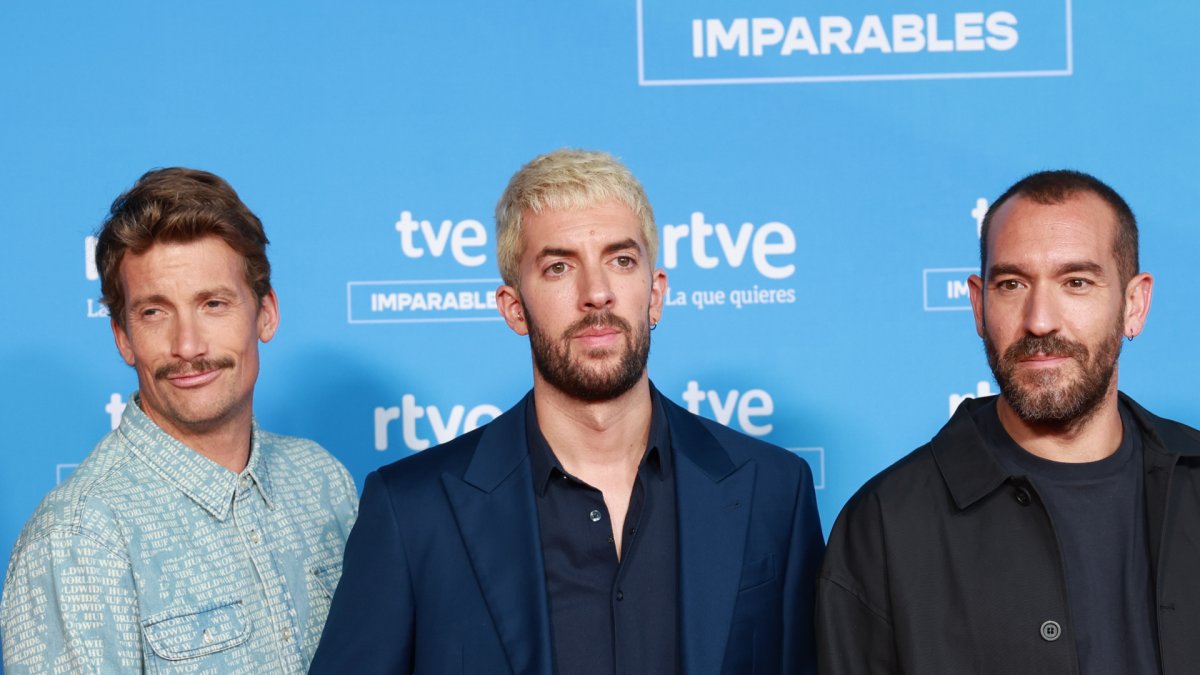 Grison y David Broncano, en la presentación de la nueva temporada de RTVE.
