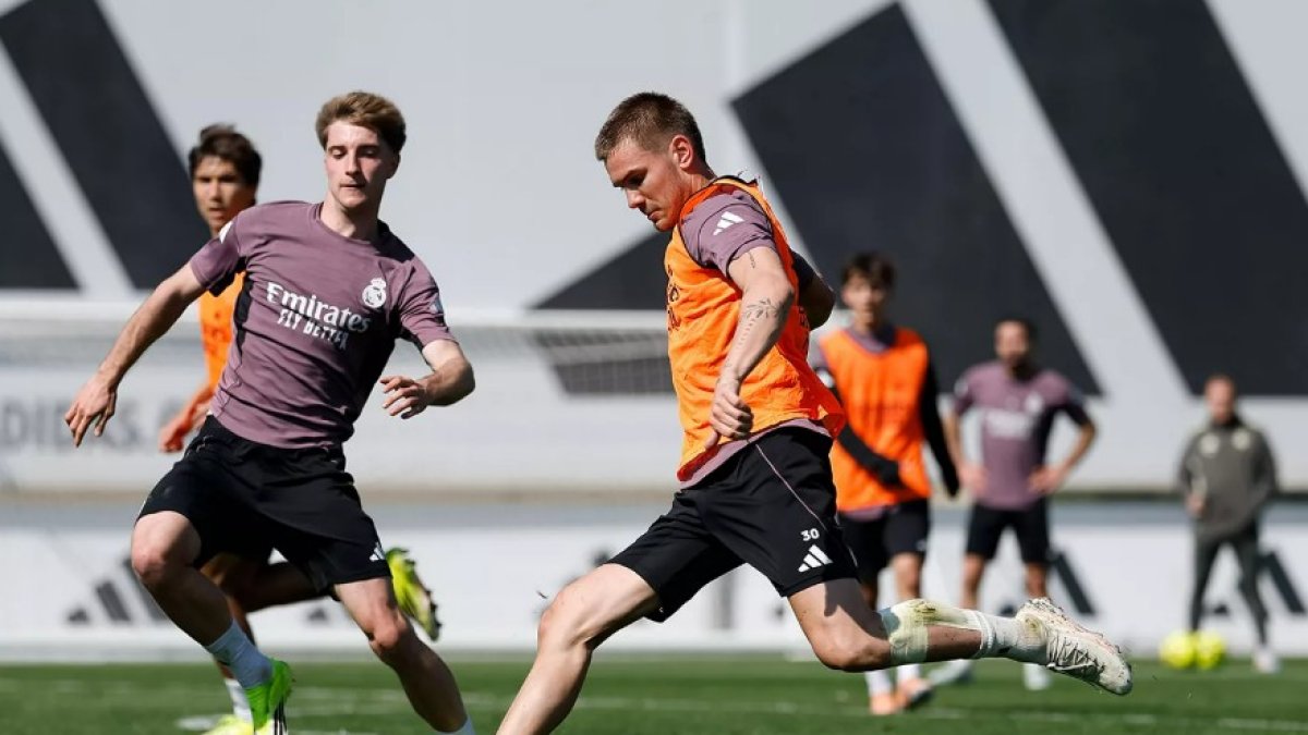 Ultimo entrenamiento del Real Madrid antes de recibir a Elche