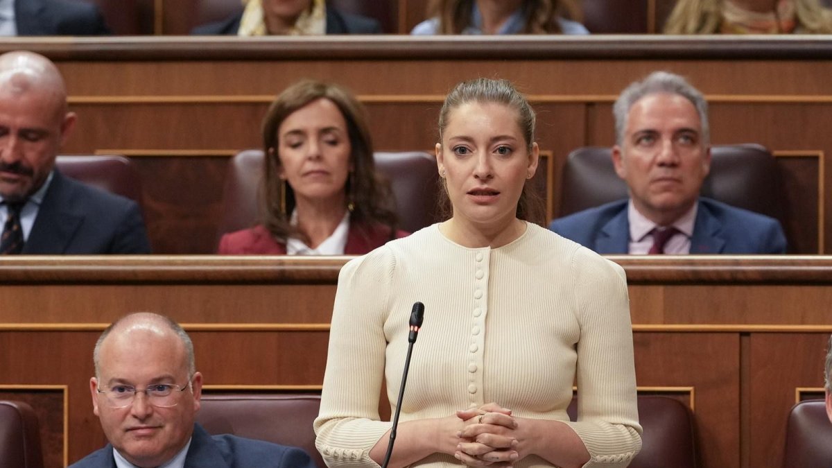 La portavoz popular en el Congreso, Ester Muñoz