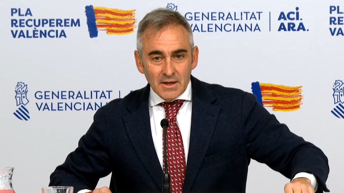 El portavoz del Consell, Miguel Barrachina