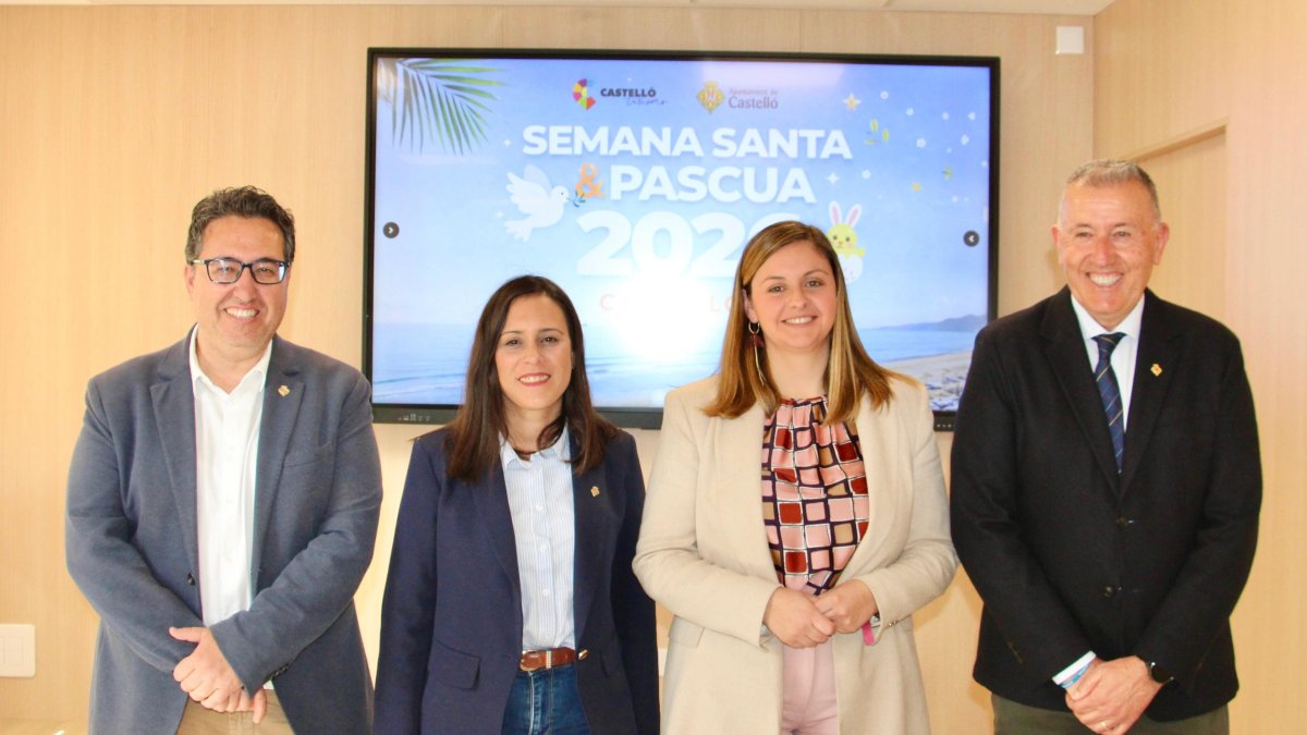 Presentación de la programación de Semana Santa en Castellón.