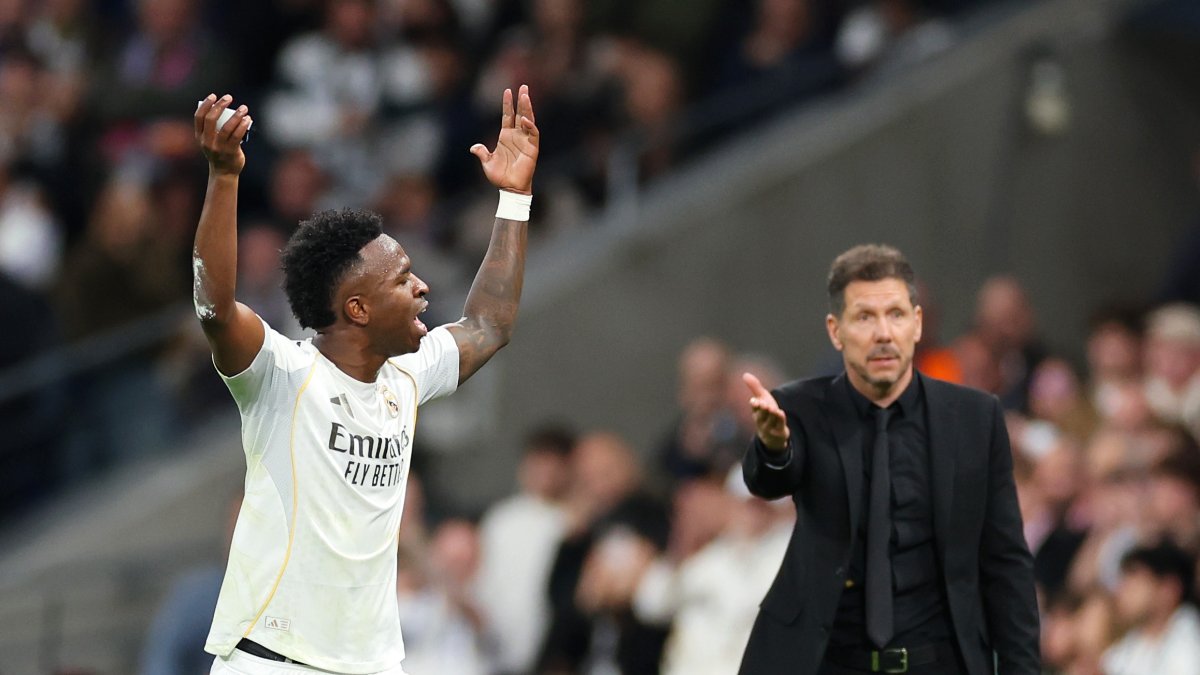 Vinicius y Simeone, protagonistas habituales