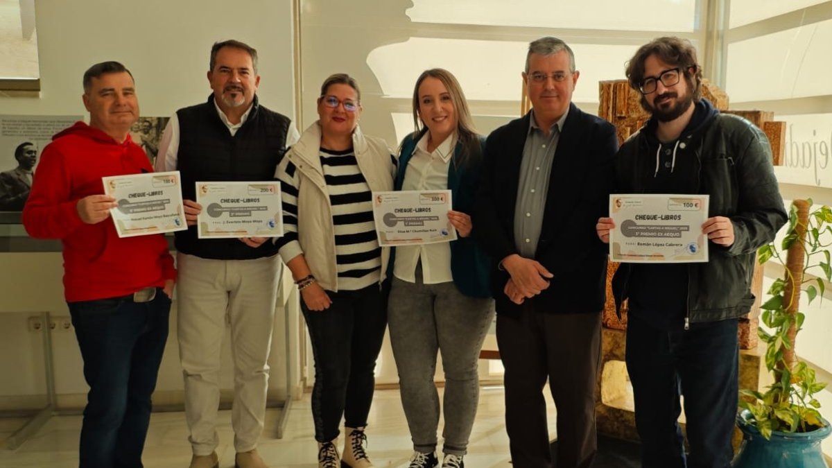 Acto de entrega de premios de la edición de Cartas a Miguel del pasado año.