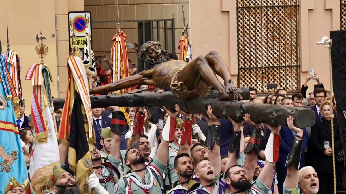 El Cristo de Mena original fue quemado por la izquierda española en mayo de 1931