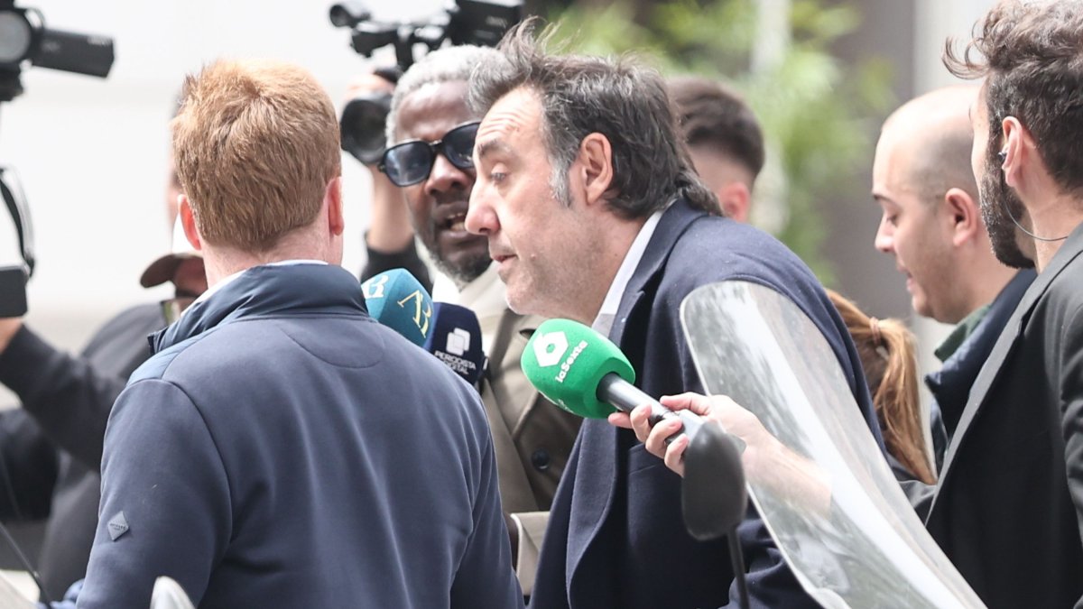 Joseba García, hermano de Koldo, llega a declarar al Tribunal Supremo.