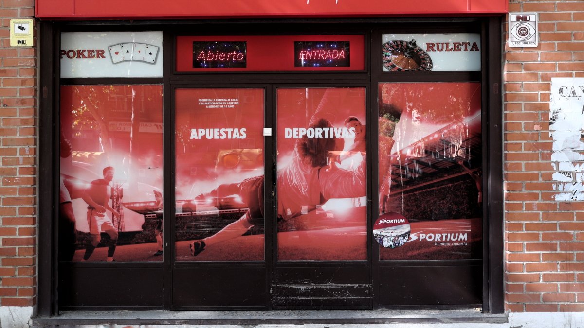 Local de apuestas deportivas (Archivo)