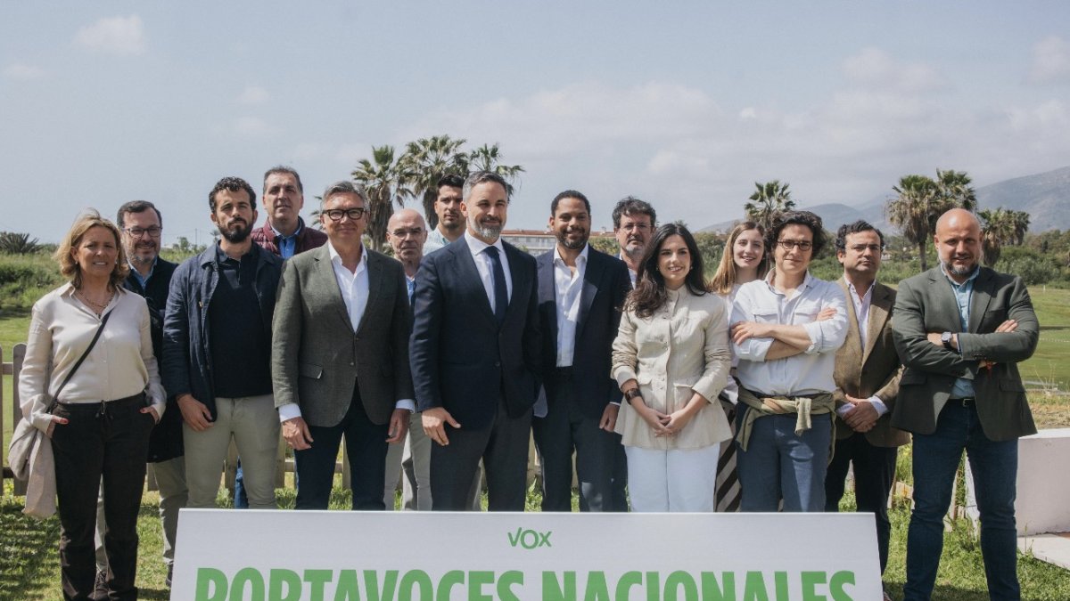Portavoces nacionales Vox