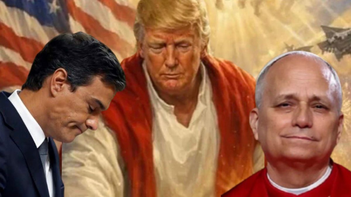 Pedro Sánchez, Trump y el Papa