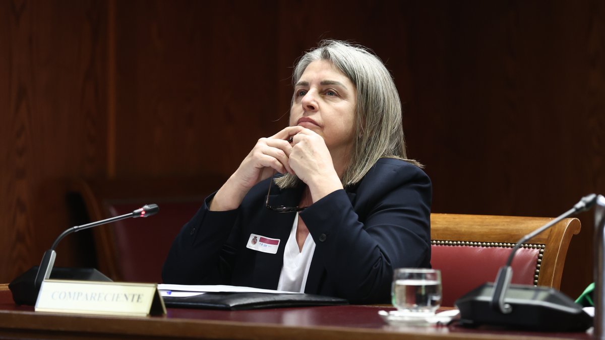 La mujer de Santos Cerdán, Francisca Muñoz Cano, alias 'La Paqui' comparece ante la Comisión de Investigación del ‘caso Koldo’ en el Senado.