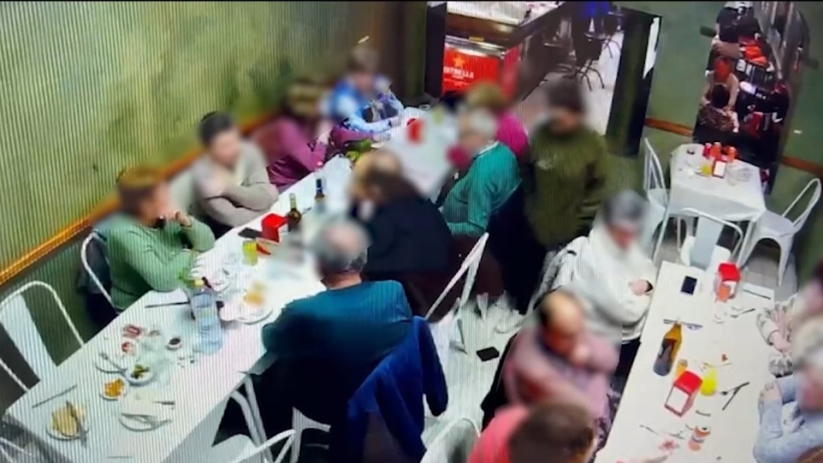 Captura del vídeo del robo