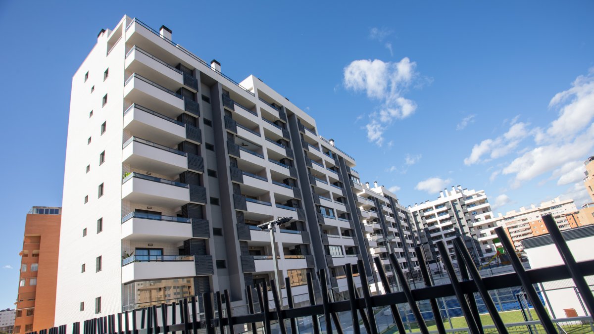 Vista del Residencial Les Naus.