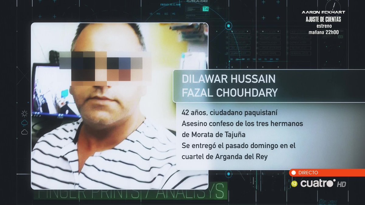 Dilawar Hussain Fazal, asesino de Morata del Tajuña.