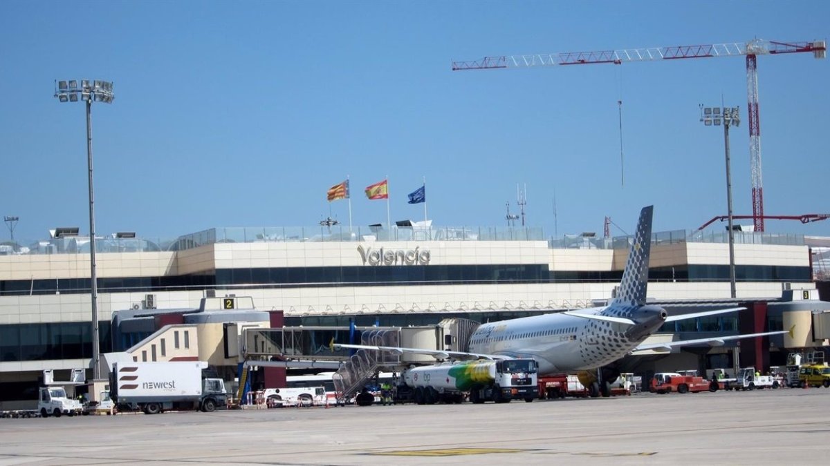 (Foto de ARCHIVO)
Imagen de archivo del aeropuerto de Valencia