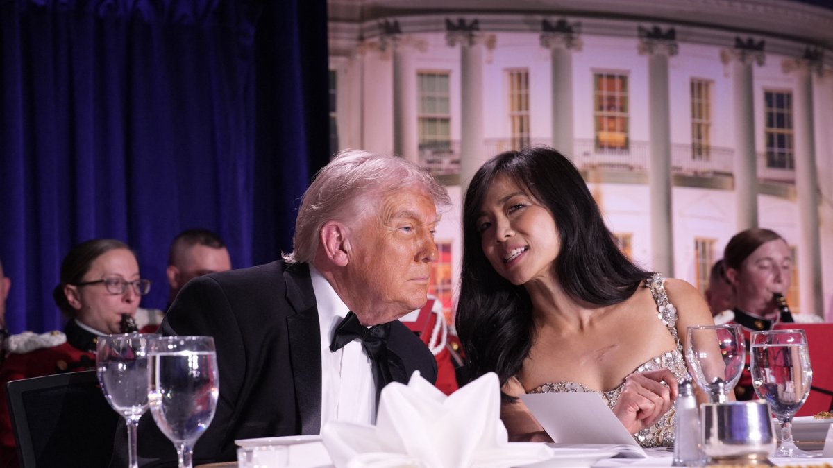 Donald Trump, antes del incidente