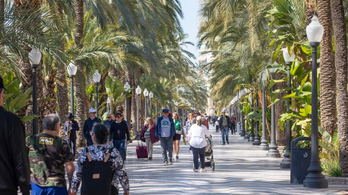 Explanada de Alicante.