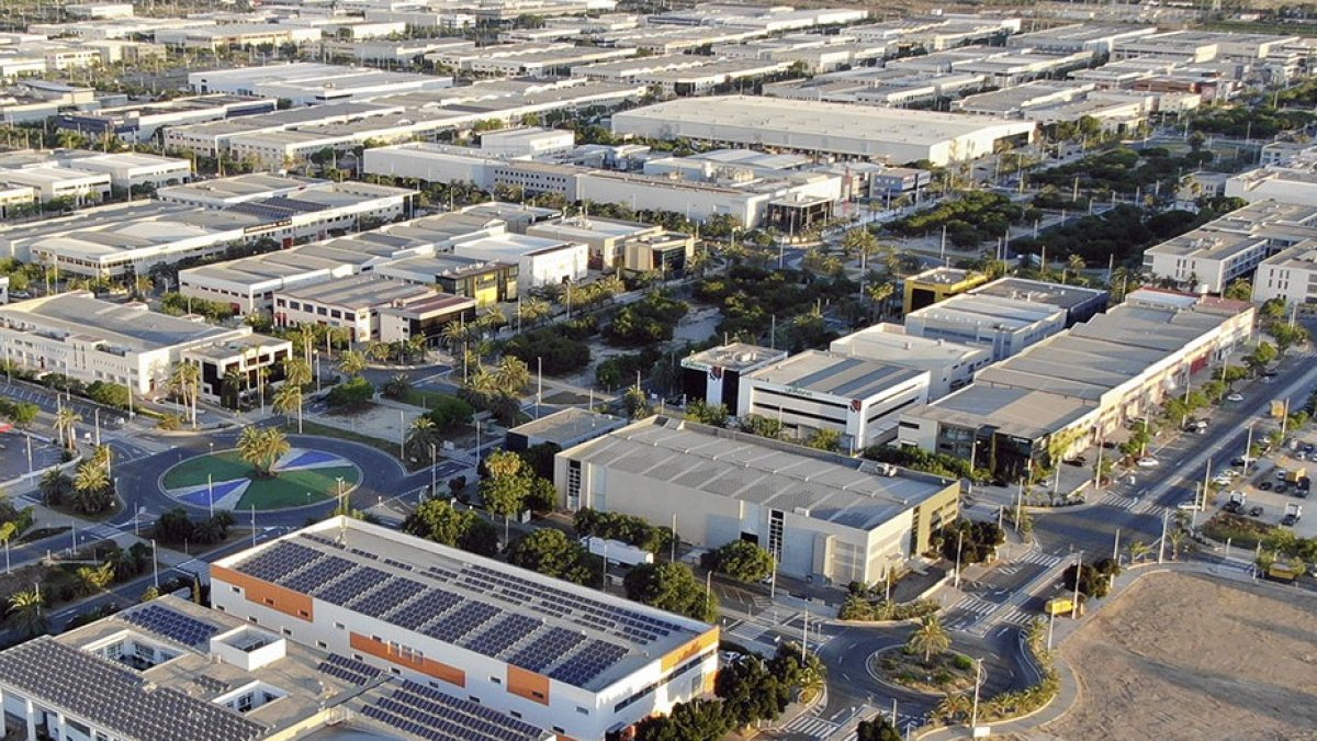 Vista de Elche Parque Empresarial, referente de innovación en la ciudad.