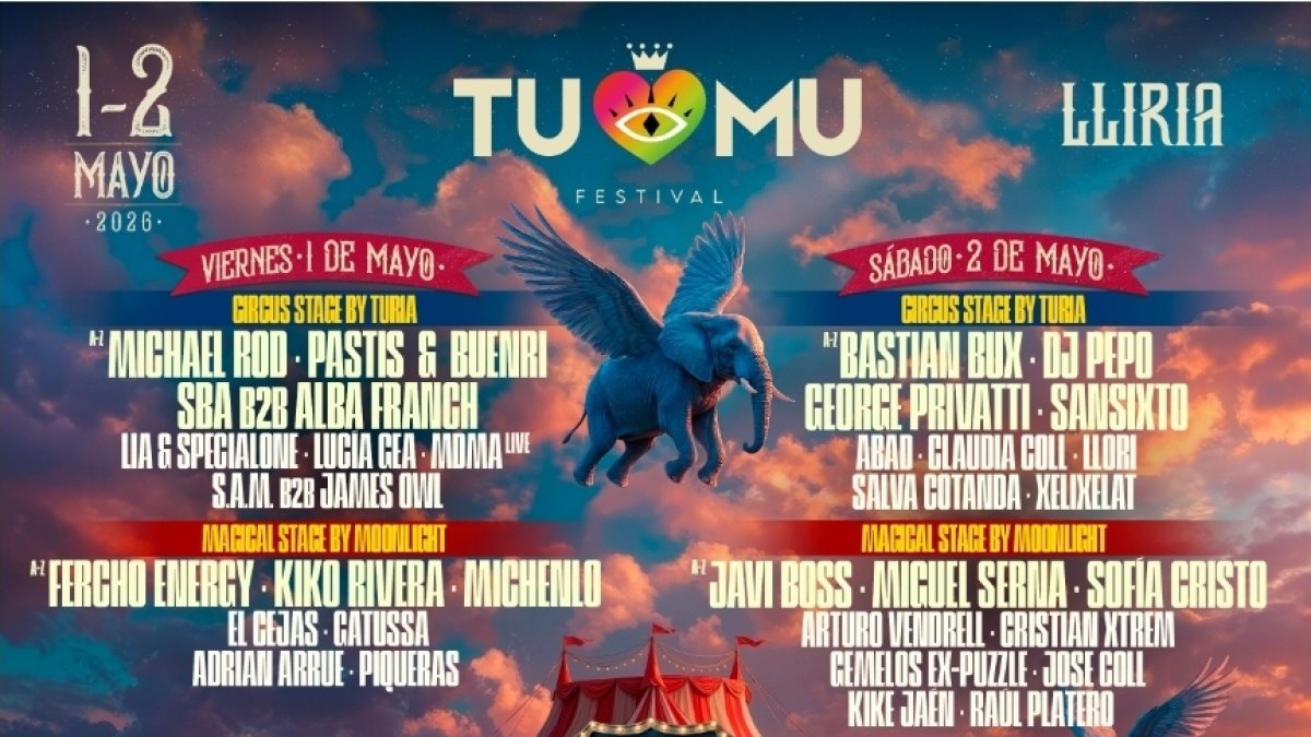 Cartel del TUMU 2026