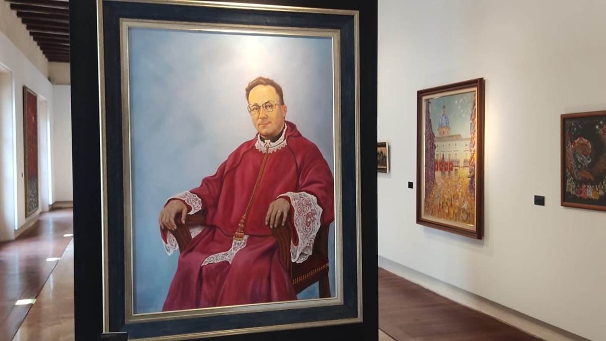 Pintura con la imagen de José Soler Cardona.