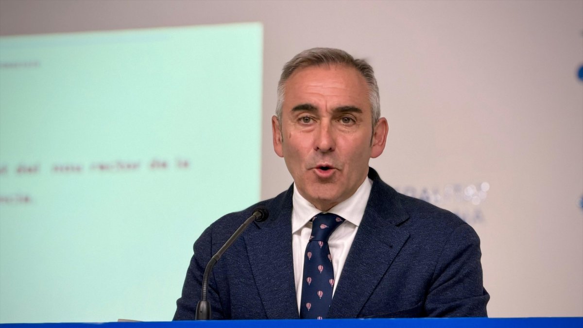 El portavoz del Consell y conseller de Agricultura, Agua, Ganadería y Pesca, Miguel Barrachina, en rueda de prensa tras el pleno del Consell
EUROPA PRESS
10/4/2026