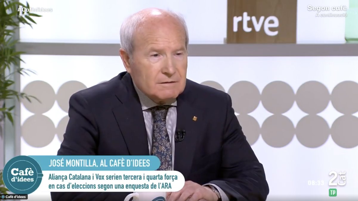El expresidente de la Generalitat de Cataluña, José Montilla