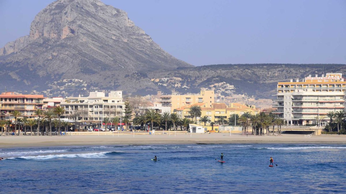 Playa del Arenal de Xàbia.