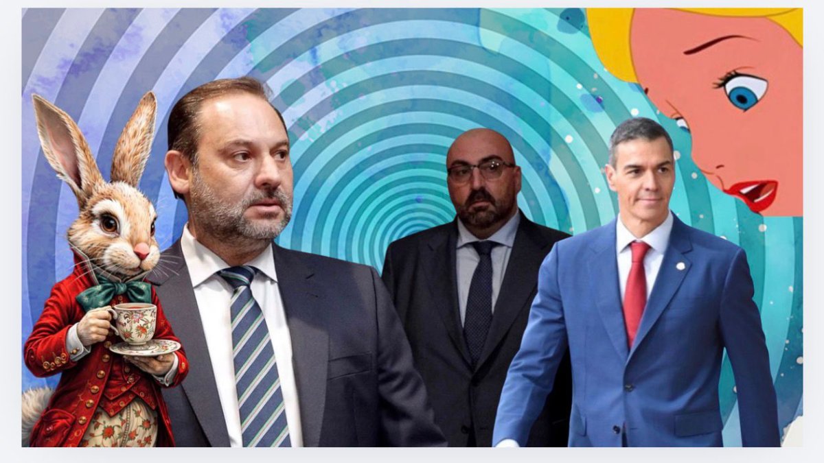 José Luis Ábalos, Koldo García y Pedro Sánchez