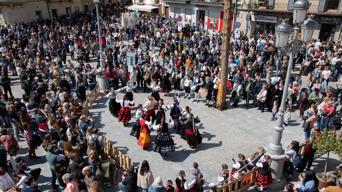 Celebración de la Fiesta de los Gabarreros, en El Espinar, a 22 de marzo de 2026, en El Espinar, Segovia, Castilla y León (España).