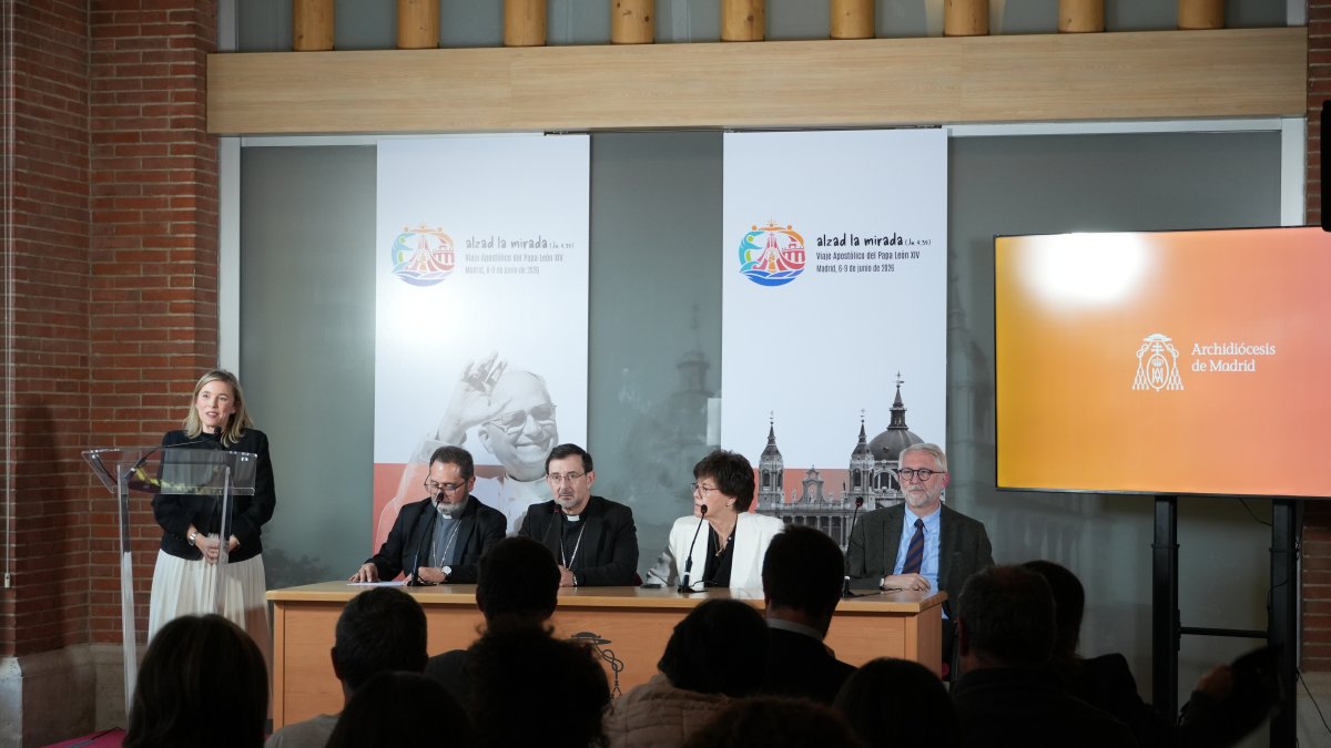 Rueda de prensa de la Archidiócesis de Madrid: presentación oficial del viaje del Papa