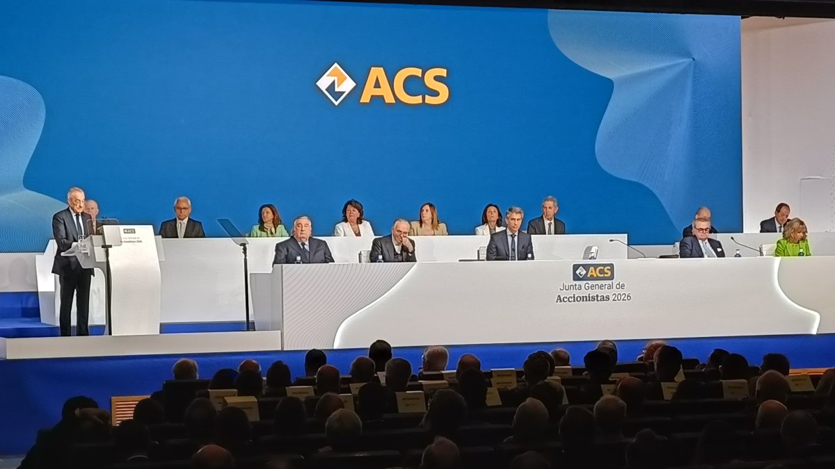 Junta general de accionistas de ACS de 2026, en la que no hay los líos que parece que tiene el Real Madrid en su vestuario.
EUROPA PRESS
08/5/2026