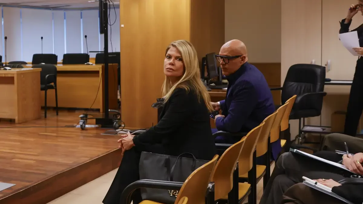Makoke y Kiko Matamoros durante el juicio.