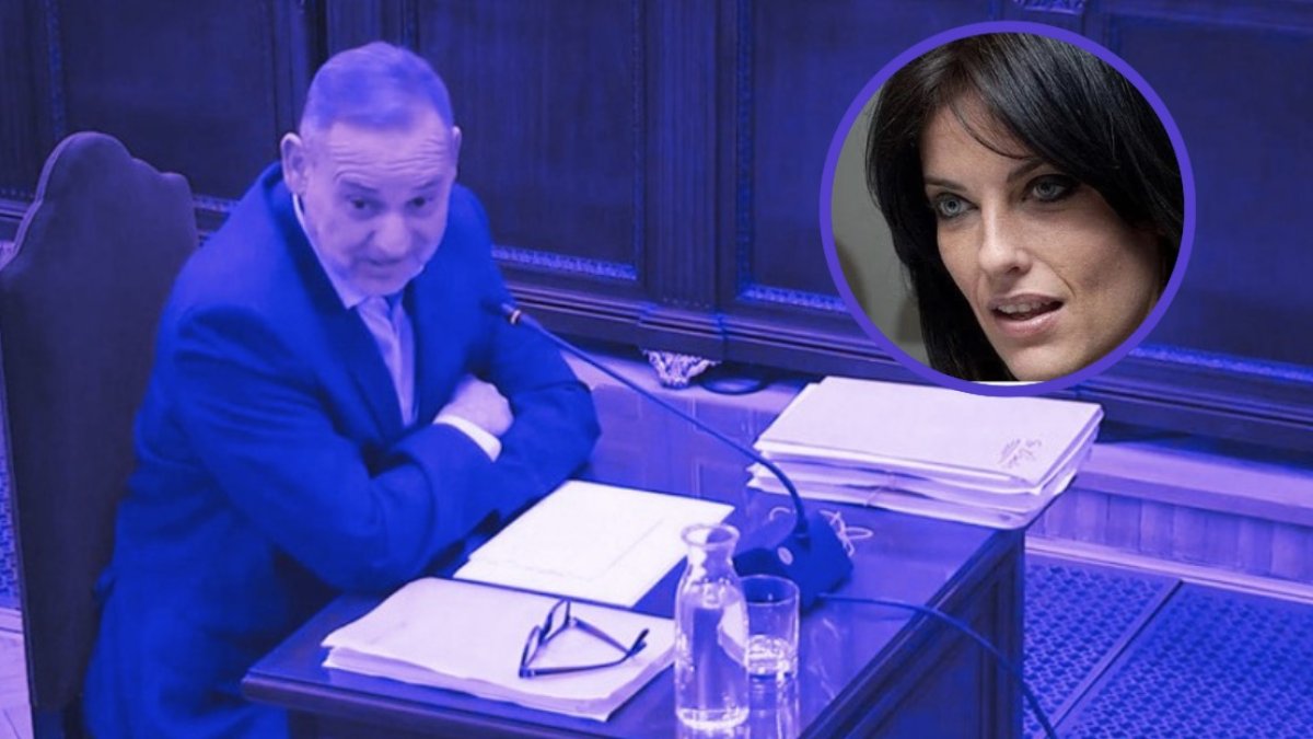 Cristina Seguî y José Luis Ábalos en el Trribunal Supremo