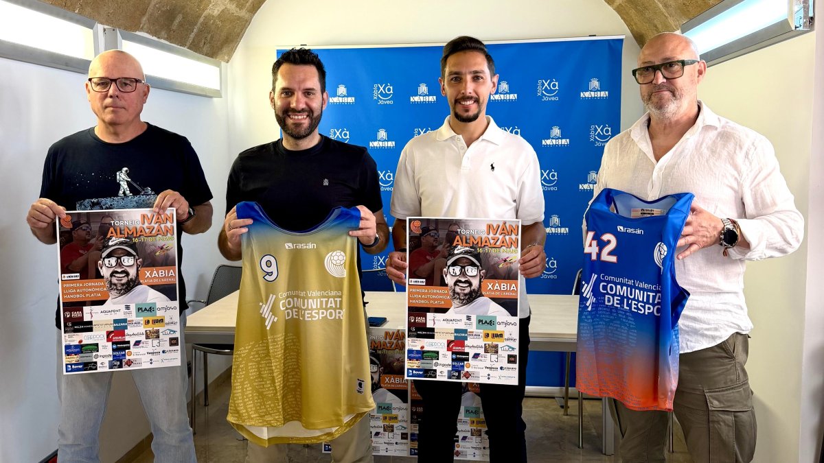 Presentación del torneo Iván Almazán en Xàbia.