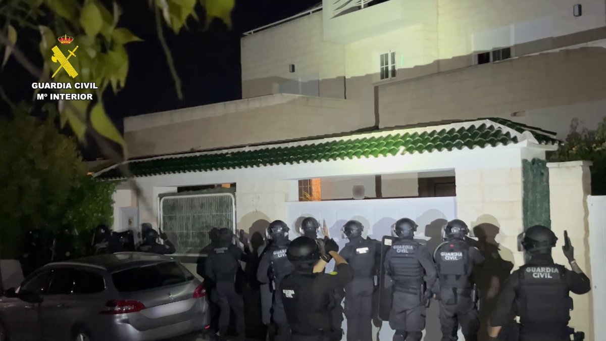 Imagen de la detención.