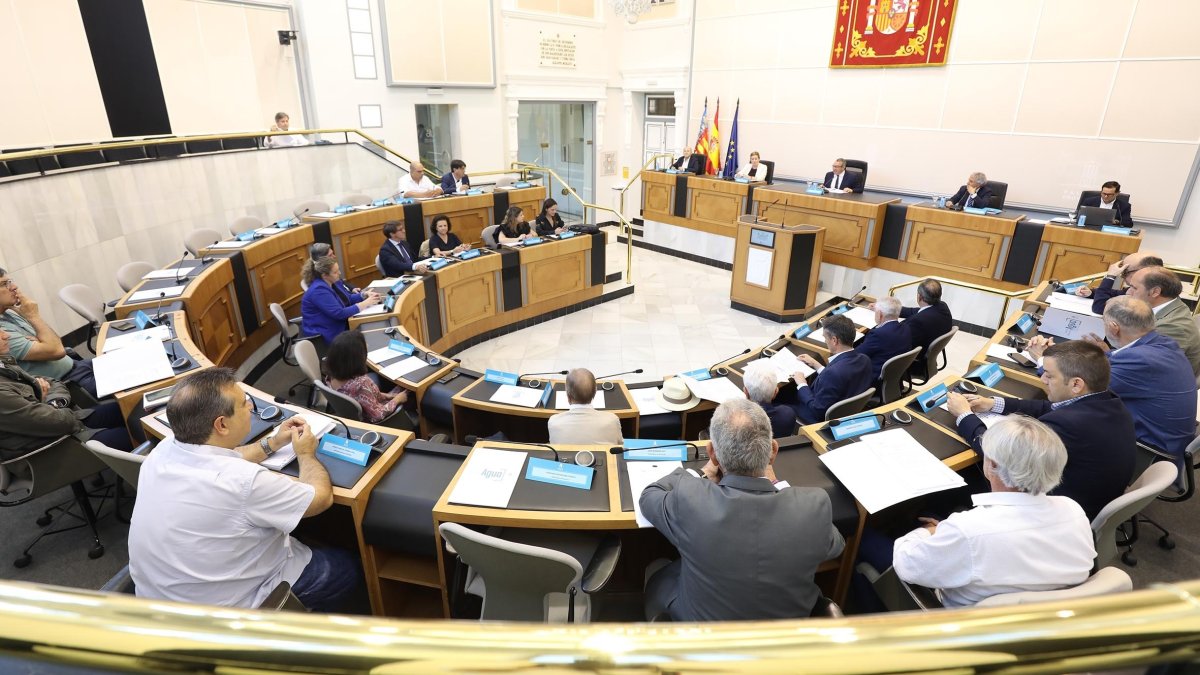 Comisión del Agua de la Diputación de Alicante.