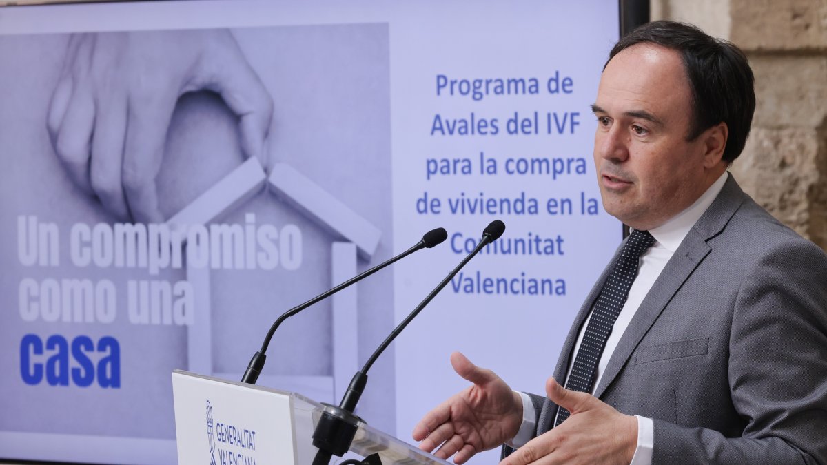 El presidente de la Generalitat Valenciana, Juanfran Pérez Llorca