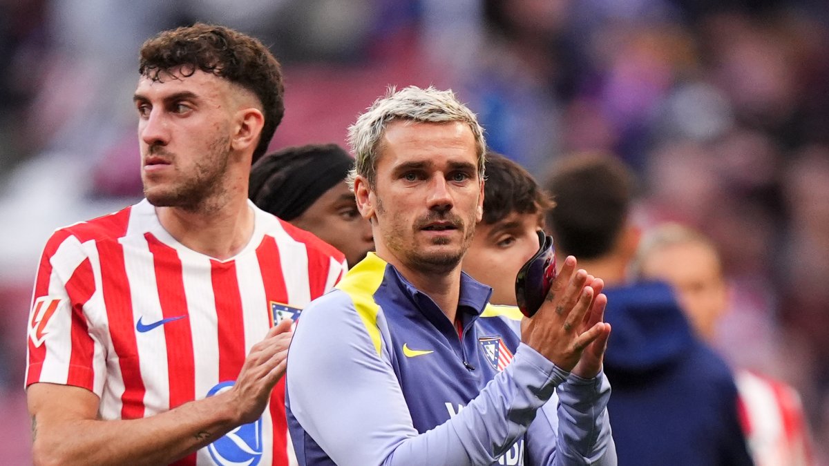 La tarde más emotiva para Griezmann