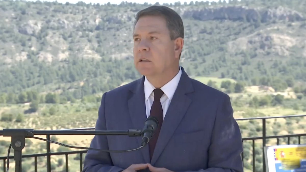 El presidente de Castilla-La Mancha, Emiliano García-Page