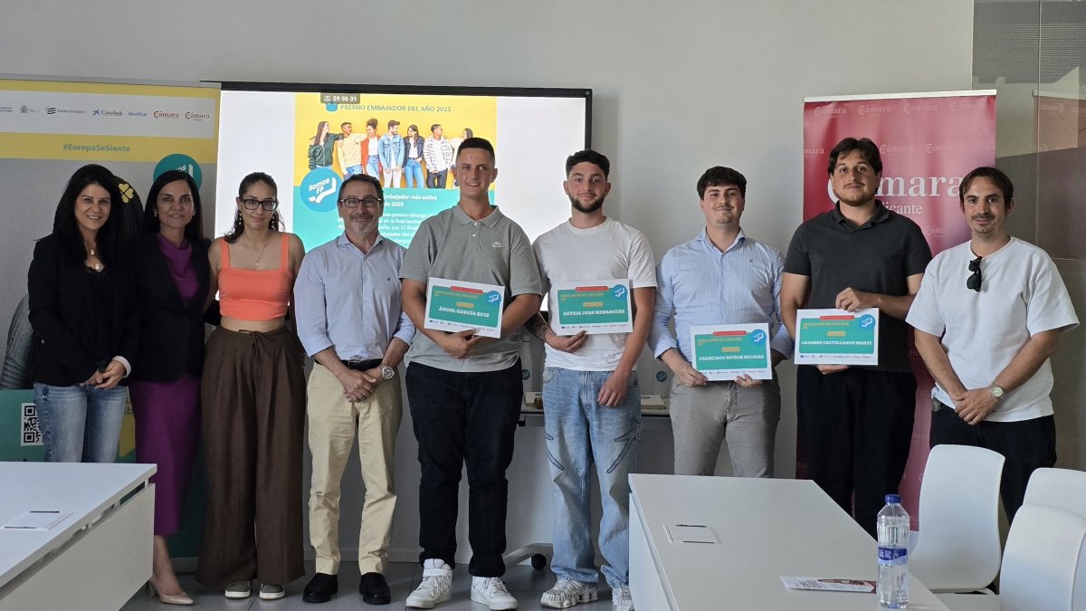 Acto de entrega de los premios de Embajador FP Dual del pasado año.