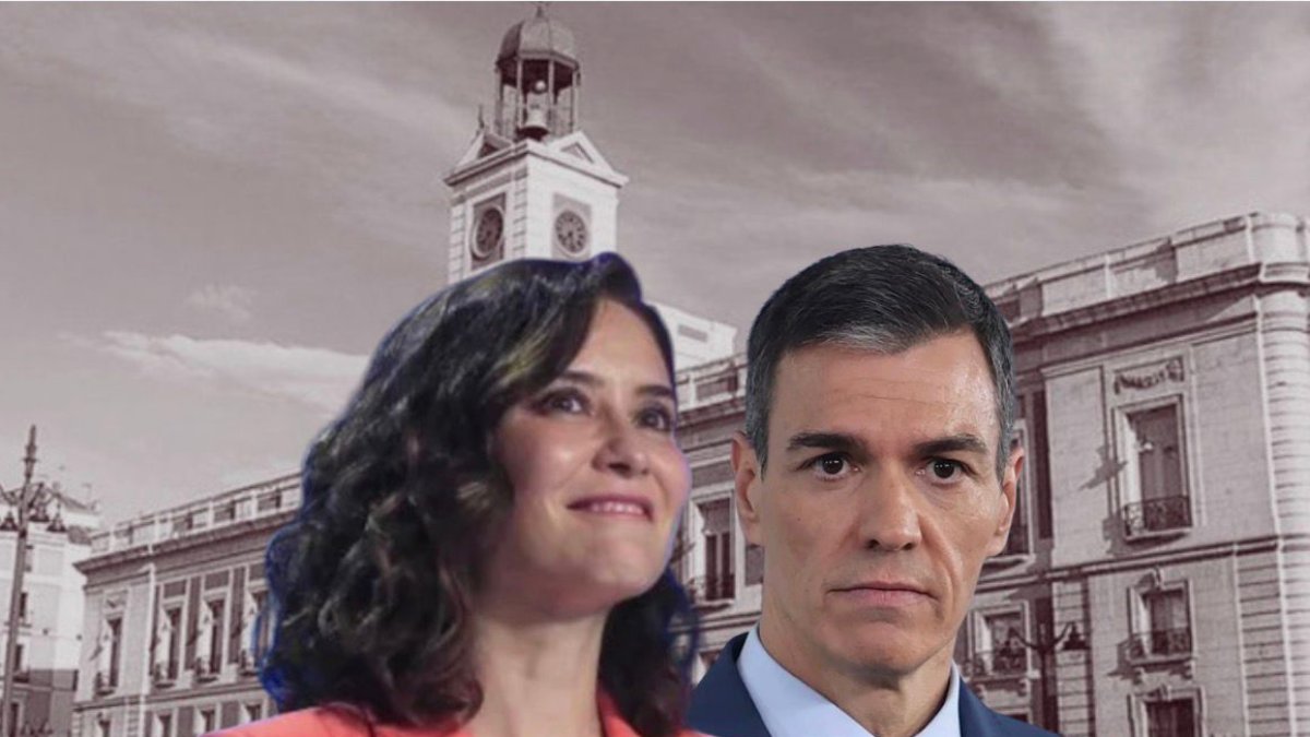 Isabel Díaz Ayuso y Pedro Sánchez