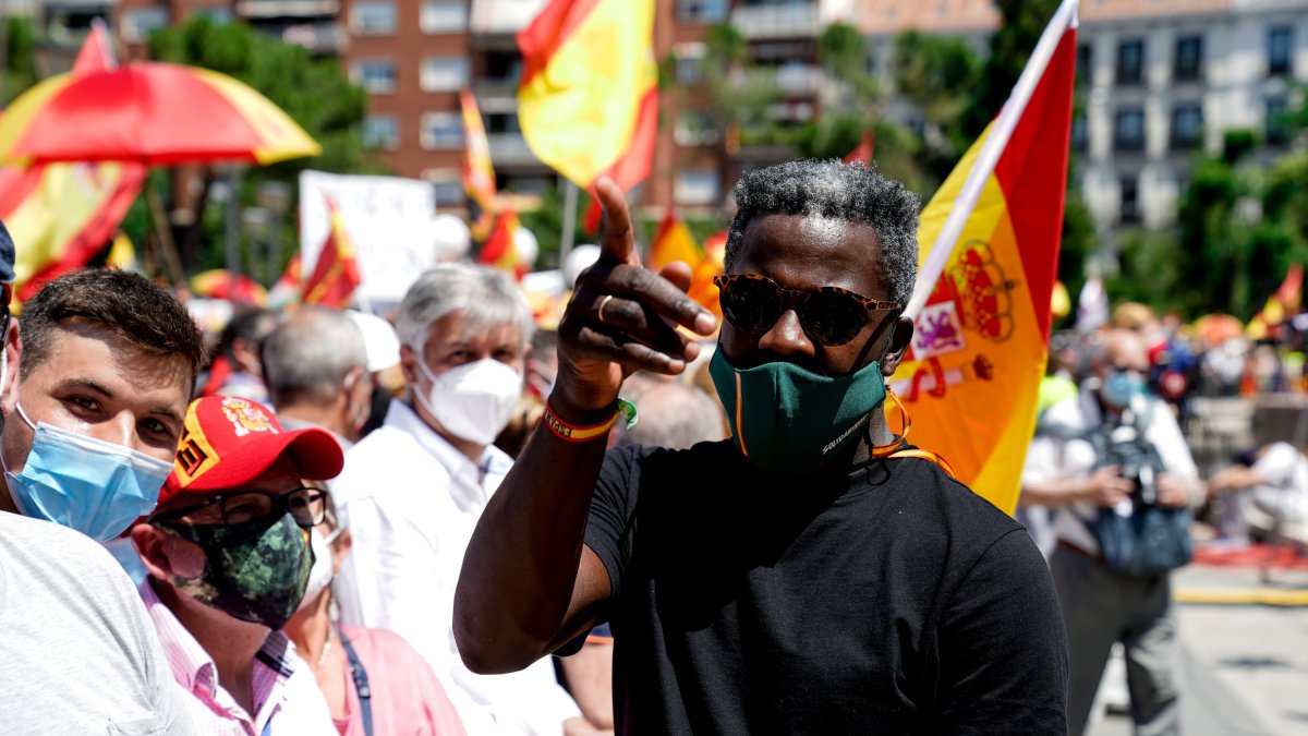 Bertrand Ndongo, en una imagen de archivo.