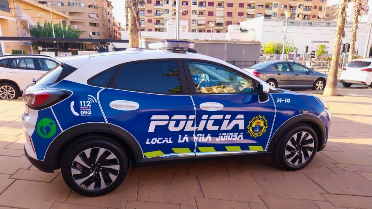 Vehículo de la Policía Local de La Vila Joiosa.