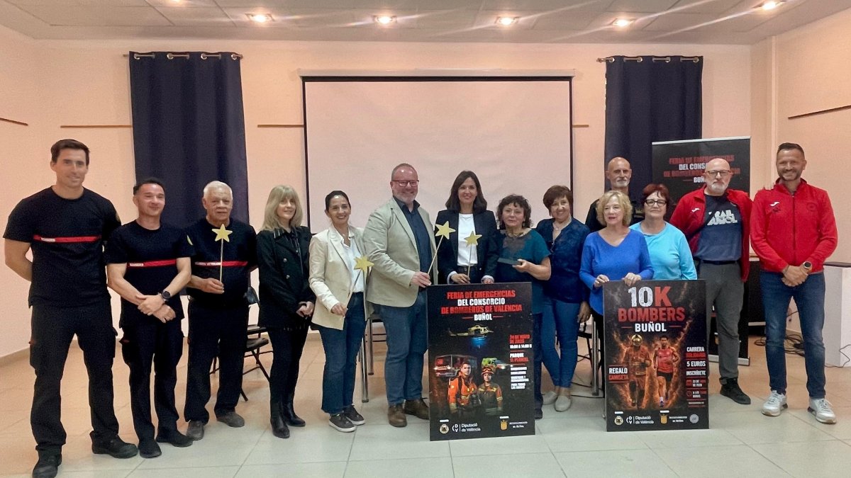 Presentación de la 10k y la feria del Consorcio Provincial de Bomberos.
