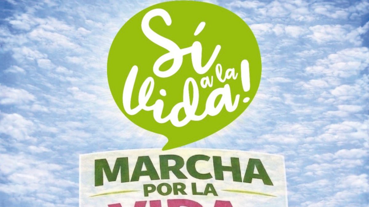 Cartel de la Plataforma Sí a la Vida