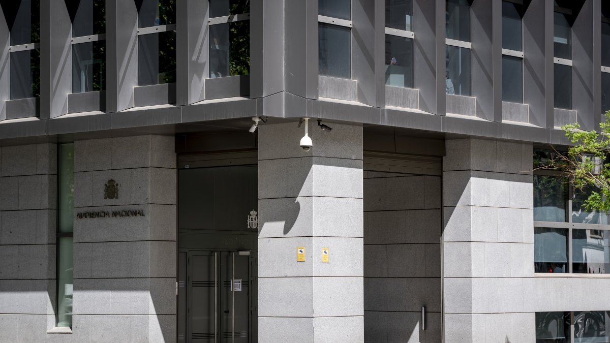 Fachada de la Audiencia Nacional,